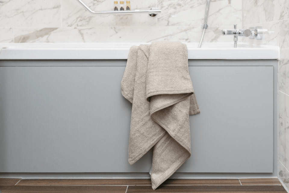 Double Bath Towel - Burnt Grey - GIBIE
