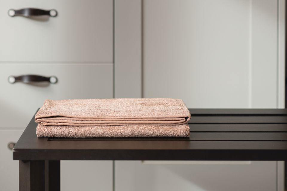 Ayurvedic Bath Towel - Hazel Brown - GIBIE
