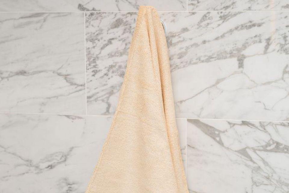 Ayurvedic Bath Towel - Rust Cream - GIBIE