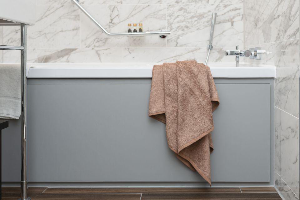 Double Bath Towels  - Hazel Brown - GIBIE